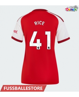 Günstige Arsenal Declan Rice #41 Heimtrikot Damen 2026-27 Kurzarm